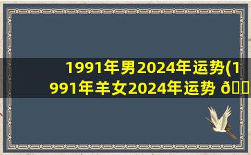 1991年男2024年运势(1991年羊女2024年运势 🐎 完整版)